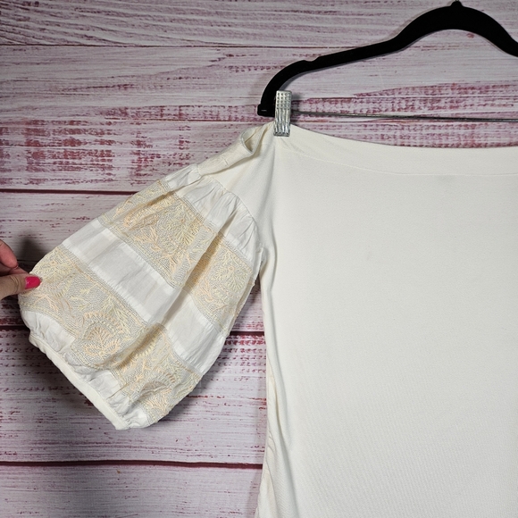 Free People Rock With It Off The Shoulder Top - Picture 10 of 16